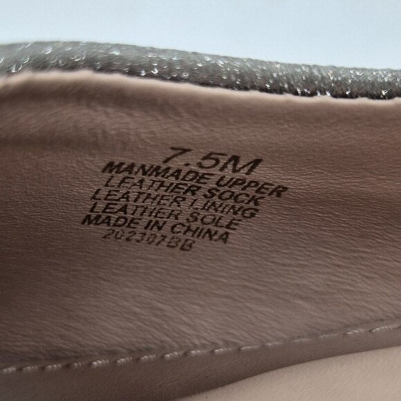 Antonio Melani Born on Fifth Size 7.5 Liv Metallic Glitter Platform Pumps 667 - Picture 11 of 11